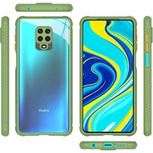 Mutaks Mutcase - Xiaomi Redmi Note 9 Pro - Kılıf ​​arkası Şeffaf Sert Kaff Kapak - Mor