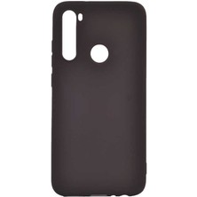 Mutcase - Xiaomi Redmi Note 8 - Kılıf Mat Soft Premier Silikon Kapak - Lacivert