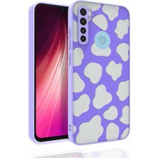 Mutcase - Xiaomi Redmi Note 8 - Kılıf Desenli Kamera Korumalı Parlak Nora Kapak - No6