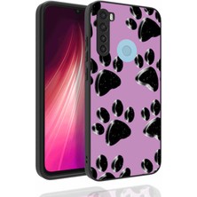 Mutcase - Xiaomi Redmi Note 8 - Kılıf Desenli Kamera Korumalı Parlak Nora Kapak - No6