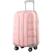 Ivs Pudra Bej Valiz Buyuk Boy Büyük Boy Seyahat Çantası PP1010-606-L Pembe