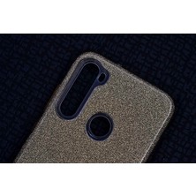 Mutcase - Xiaomi Redmi Note 8 - Kılıf Simli Koruyucu Shining Silikon - Gri