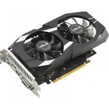 Asus Dual GeForce GTX1650 OC V2 DUAL-GTX1650-O4GD6-P-V2 4GB GDDR6 128Bit DX12 Gaming Ekran Kartı