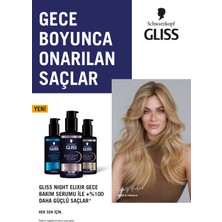 Gliss Night Elixir Yeniden Yapılandırıcı Gece Saç Bakım Serumu