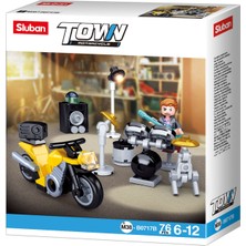 Sluban Town Yarışçı 76 Parça