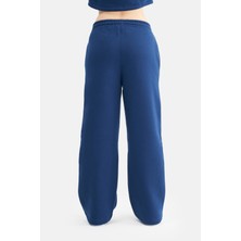 Mesfeno Kadın Beli Lastikli Jogger, Yüksek Bel, Wide Leg Pantolon