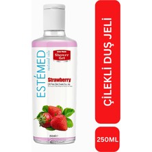 Estemed Kuru Ciltler İçin Nemlendirici Etkili Çilekli Duş Jeli & Moisturizing Shower Gel 250 ml