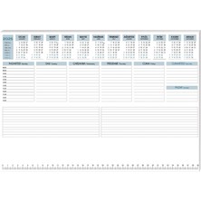 2025-AJ-68 28*40 Haftalık Masa Sümeni