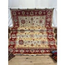 Şirvan Halı El Dokuma Afgan Uşak Halı - 215 X 266
