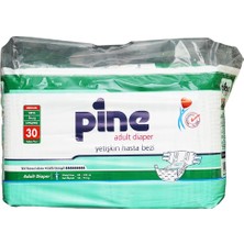 Pine Medium (50-75 Kg) 30 Adet Yetişkin Beltantlı Hasta Bezi