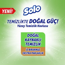 Solo Temizlikte Doğal Güç Beyaz Sabun Ferahlığı Yüzey Temizlik Havlusu 100 Yaprak