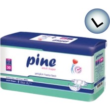 Pine Large (70+ kg) 30 Adet Yetişkin Beltantlı Hasta Bezi