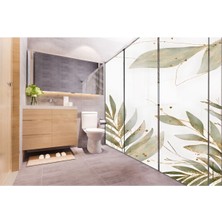 Özbey Reklam Banyo Duşakabin Kaplama Folyo Sticker ORD-193 ( Ölçüsü 160X170 4 Parça Halinde 40X170 )