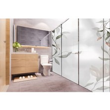 Özbey Reklam Banyo Duşakabin Kaplama Folyo Sticker ORD-181 ( Ölçüsü 160X170 4 Parça Halinde 40X170 )