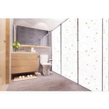 Özbey Reklam Banyo Duşakabin Kaplama Folyo Sticker ORD-190 ( Ölçüsü 160X170 4 Parça Halinde 40X170 )