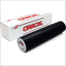 Özbey Reklam Siyah Parlak Kendinden Yapışkanlı Suya Dayanıklı Kaplama Folyosu 120X10000 cm