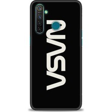 Kılıf Evreni Realme 5 Pro Kılıf Hd Baskılı Nasa Ve 9h Nano Ekran Koruyucu