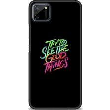 Kılıf Evreni Realme C11 Kılıf Hd Baskılı Good Things Ve 9h Nano Ekran Koruyucu