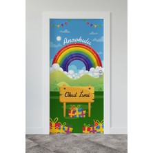 Özbey Reklam Anaokulu Kapı Yüzey Giydirme Sticker