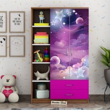 Özbey Reklam Çocuk Dolabı Kaplama Folyo Sticker Kendinden Yapışkanlı Çk3 ( Ölçüsü 100 x 160 cm Tek Parça )