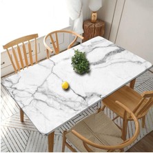 Özbey Reklam Mermer Desenli Masa Tezgah Dolap Tezgah Arası Mutfak Yapışkanlı Folyo Kaplama (ÖLÇÜ130 x 80) MRR117