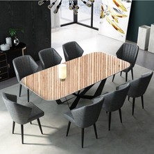 Özbey Reklam Mermer Desenli Masa Tezgah Dolap Tezgah Arası Mutfak Yapışkanlı Folyo Kaplama 170 x 100 cm MMRR183