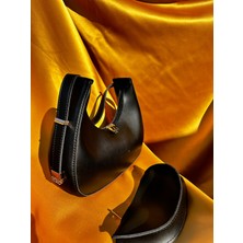 Baggie Walk Siyah Renk El Ve Omuz Çanta