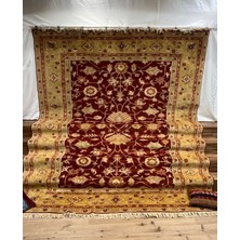 Şirvan Halı El Dokuma Yerli Uşak Halı - 370 X 304