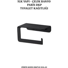 Çelik Banyo Paris Açık Tuvalet Kâğıtlığı (DKP10-026.4)