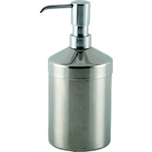 Çelik Banyo Esmer Krom Set Üstü Sıvı Sabunluk (50-028)