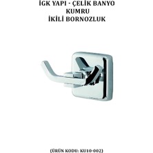 Çelik Banyo Kumru Bornozluk Çiftli (KU10-002)