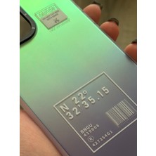 Amida iPhone 14 Pro Hologram Off White Uyumlu Kılıf