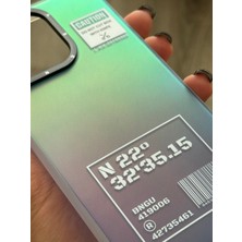 Amida iPhone 14 Pro Hologram Off White Uyumlu Kılıf