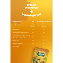 Organik Glutensiz Vegan Muzlu Kek Atıştırmalık Paketi - 3 Adet