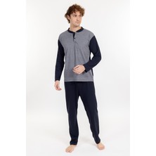 Pemilo Erkek 1004 Jakarlı Süprem Pijama Takımı