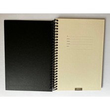 Colornote Papirüs Mini Serisi Kareli Defter, Spiralli, Sert Kapaklı, 16X23 Cm, 100 Yaprak