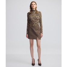 İpekyol Mini Ekose Desen Etek