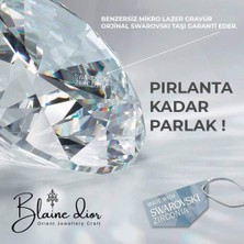 Blaine Dior Swarovski Zirconia Kuğu Kadın Gümüş Kolye | 925 Ayar Gerçekgümüş