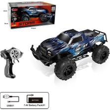 NillyToys Uzaktan Kumandalı Full Fonksiyon 2.4ghz Şarjlı 1:8 Storm Off Road Araba