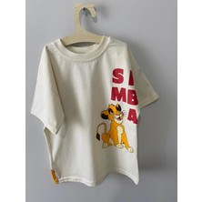 Asel Kids Simba Baskılı Şort Tshirt Takım