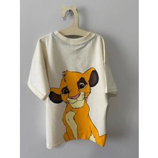 Asel Kids Simba Baskılı Şort Tshirt Takım