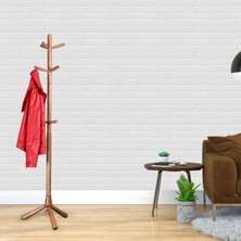 Evidea Just Home Viva Ayaklı Askılık - Ceviz - 173 cm