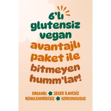 Organik Glutensiz Vegan Muzlu Atıştırmalık Paketi - 6 Adet (2 Çeşit)