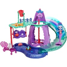 Enchantimals Mattel Royal Enchantımals Okyanus Krallığı Eğlenceli Su Parkı Ocean Kıngdom Water Park 28 cm 10+ Parça