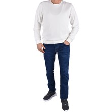 RYM-14540 Bisiklet Yaka Sweat /ekru/2xl
