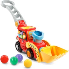 Tcherchi Vtech Pop-A-Balls Itme ve Pop Buldozer, Kırmızı (Yurt Dışından)