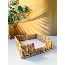 Mottogo Rattan Kare Peçetelik 20 X 20 cm