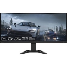 Lenovo G34W-30 A223403G0 66F1GAC1TK 34 inç 170Hz 0.5ms WQHD FreeSync VA Kavisli Gaming Monitör