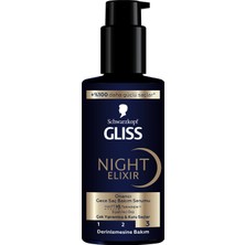 Gliss Night Elixir Onarıcı Gece Saç Bakım Serumu