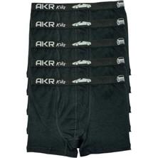 Uniquetrenders Erkek Çocuk 5'li Pamuklu Boxer